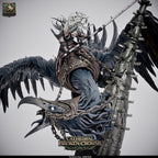 👑 The Carrion King | 12K Resin 100mm Mounted/Wild Monster for D&D 🦅