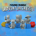 Peanut Cats Tropical! - Whimsical Feline Miniatures
