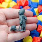 Cozy Mind Flayer Walkies Time - with Intellect Devourer Oversized Miniature