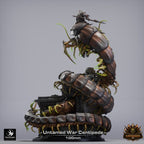 War Centipede with Orc Mount | 12K Resin Aberration for D&D & TTRPGs
