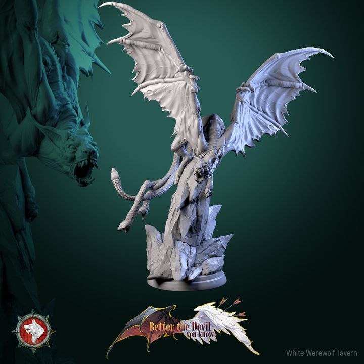 Dungeons and Dragons Models - Better the Devil you know - Set by White Werewolf Tavern