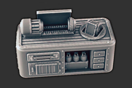 Sci-fi Scenery - Work Table