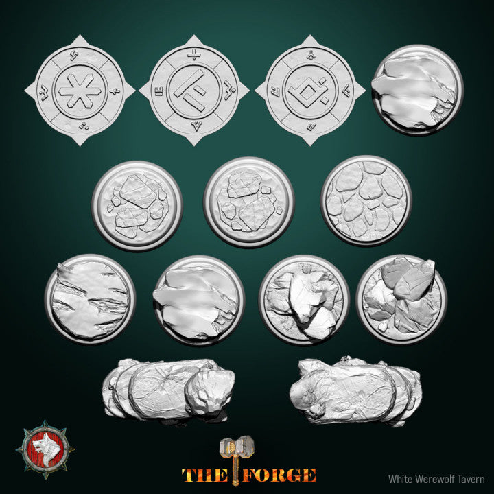 Dungeons and Dragons Models - The Forge - Set by White Werewolf Tavern