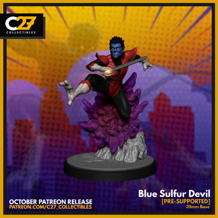 X-Force Team | Super Hero Sci-Fi Miniature | C27 Studio