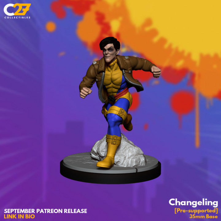 X-Men Team Part 2 | Super Hero Sci-Fi Miniature | C27 Studio