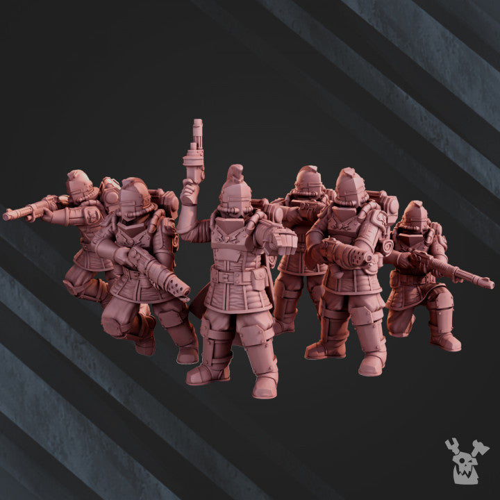 Dawnguard Infantry Squad | Grimdark Miniature | DakkaDakka