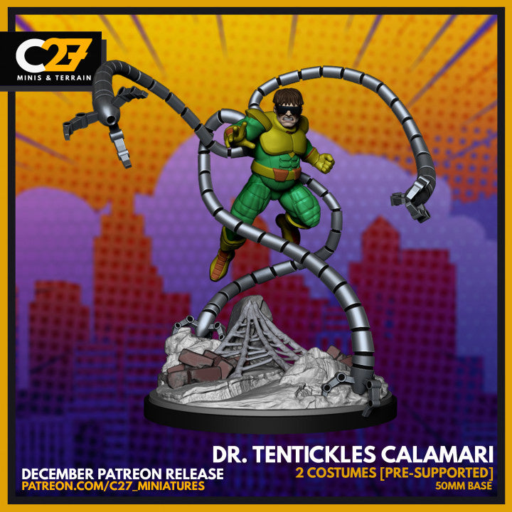 Spider Rogues Gallery | Super Hero Sci-Fi Miniature | C27 Studio