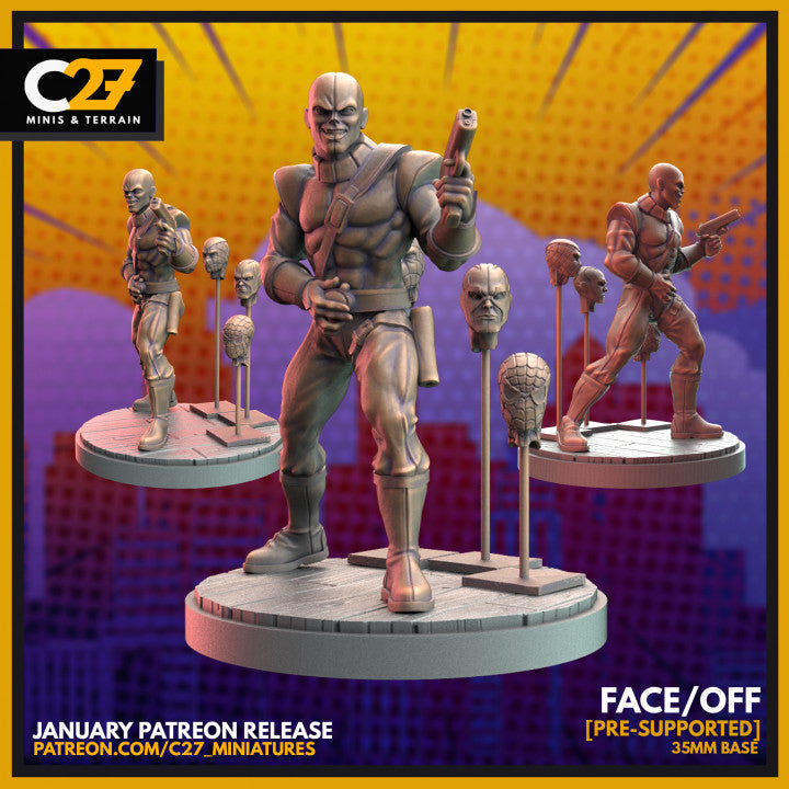 Spider Rogues Gallery | Super Hero Sci-Fi Miniature | C27 Studio
