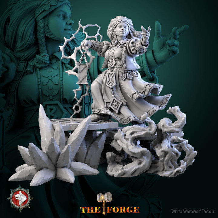Dungeons and Dragons Models - The Forge - Set by White Werewolf Tavern