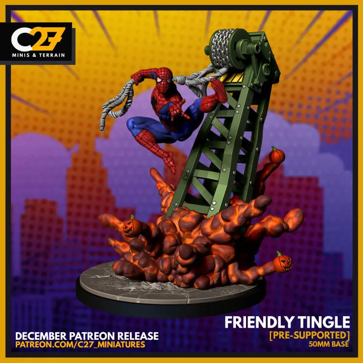 The Spider-verse | Super Hero Sci-Fi Miniature | C27 Studio