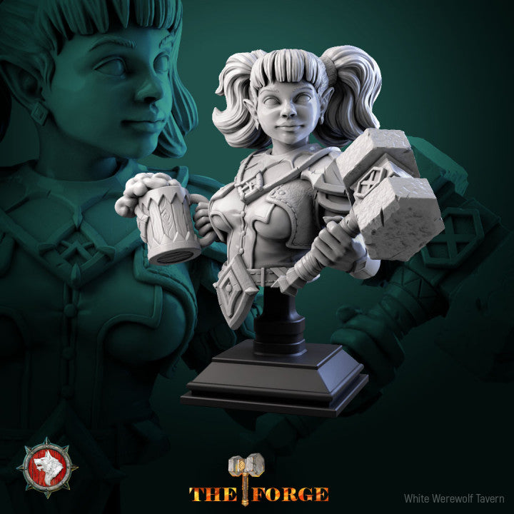 Dungeons and Dragons Models - The Forge - Set by White Werewolf Tavern