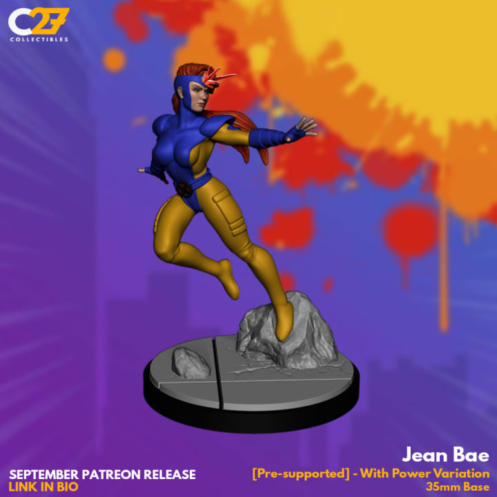 X-Men Team Part 2 | Super Hero Sci-Fi Miniature | C27 Studio