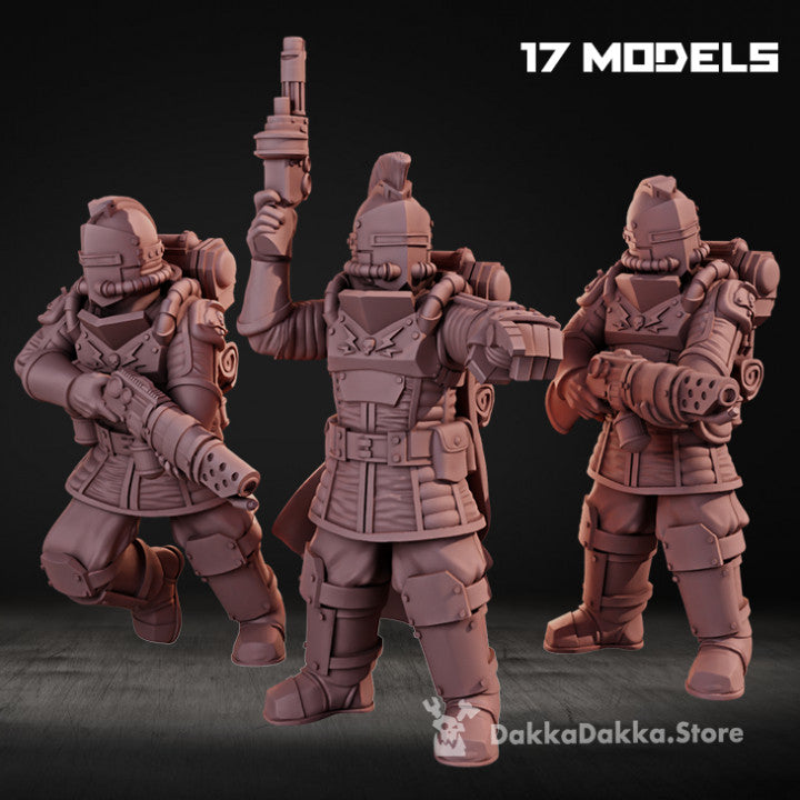Dawnguard Infantry Squad | Grimdark Miniature | DakkaDakka