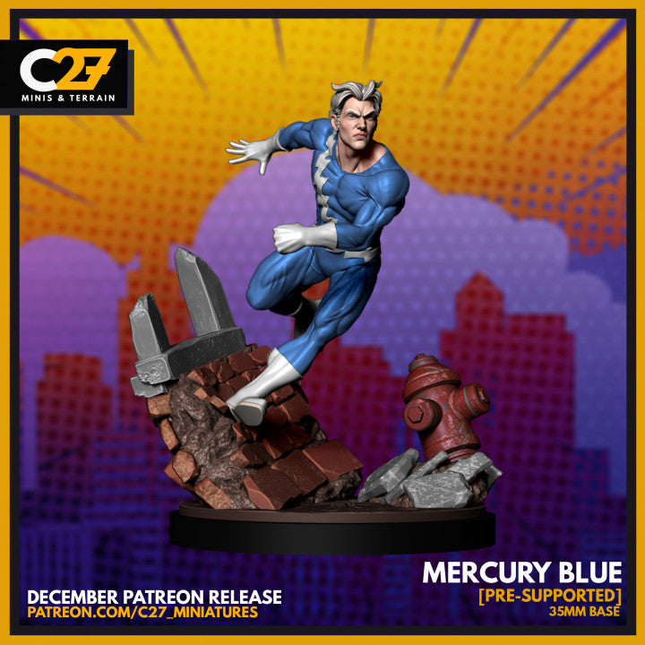 Brotherhood Team | Super Hero Sci-Fi Miniature | C27 Studio