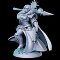 Battle Nun A | Sisters of Purity | Sci-Fi Miniature | RN Estudio