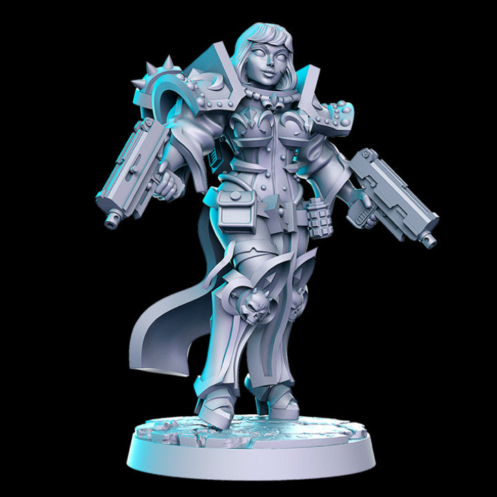 Battle Nun K | Sisters of Purity | Sci-Fi Miniature | RN Estudio