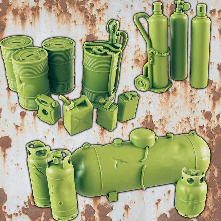 Gas, Oil, and Propane Tanks