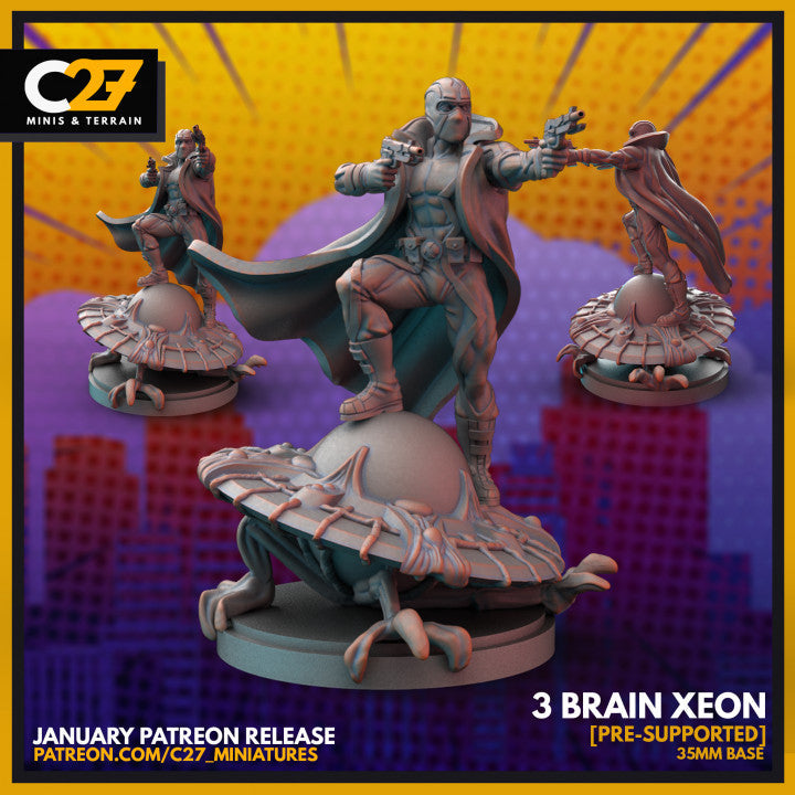 X-Force Team | Super Hero Sci-Fi Miniature | C27 Studio