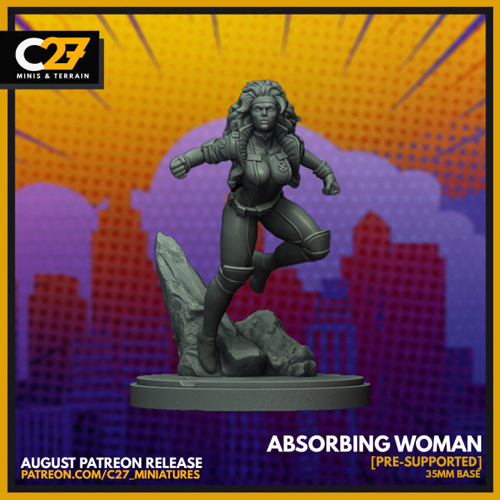 X-Men Team Part 2 | Super Hero Sci-Fi Miniature | C27 Studio