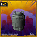Promised Asteroid Battery | Terrain | Sci-Fi Miniature | C27 Studio