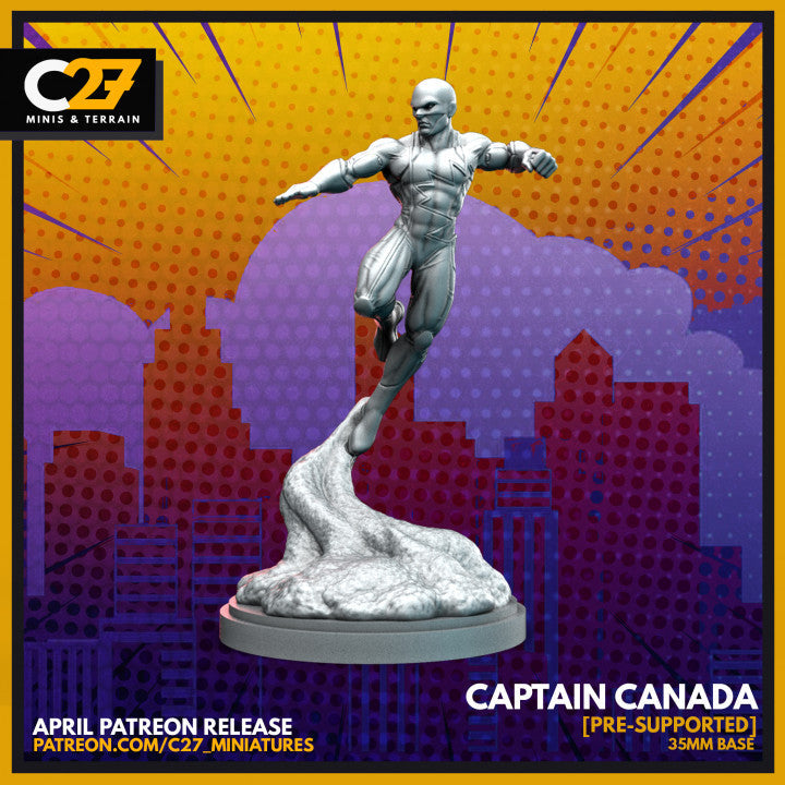 Alpha Flight Team | Super Hero Sci-Fi Miniature | C27 Studio