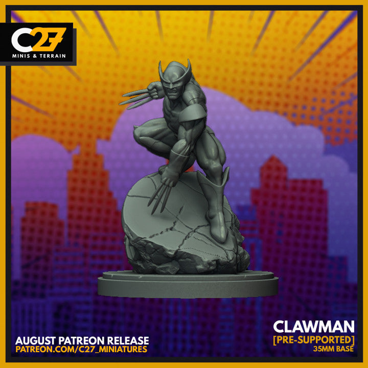 The Wolverines | Super Hero Sci-Fi Miniature | C27 Studio