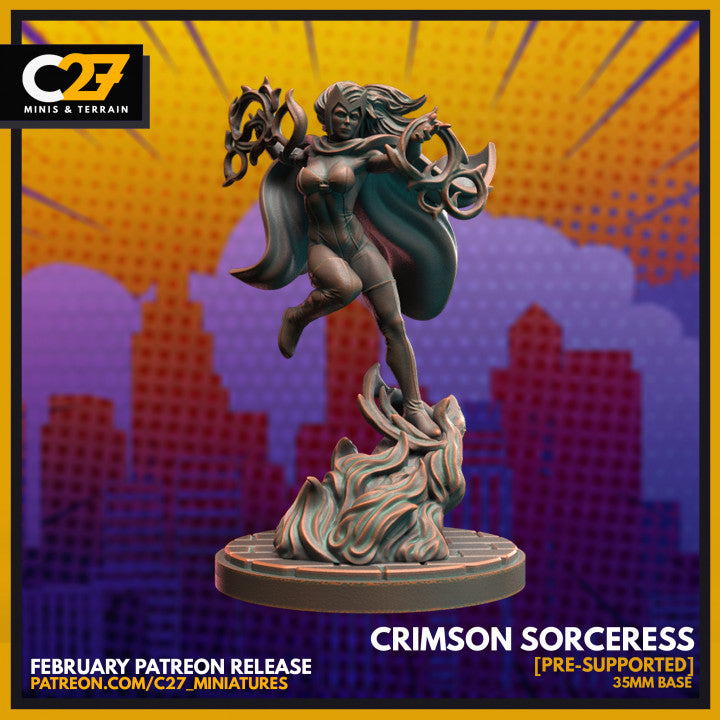 Brotherhood Team | Super Hero Sci-Fi Miniature | C27 Studio