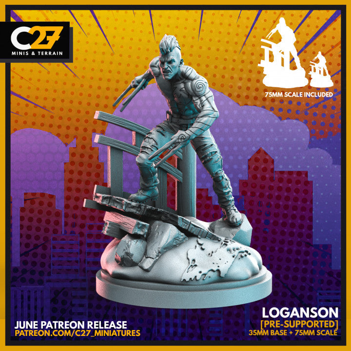 X-Men Team Part 2 | Super Hero Sci-Fi Miniature | C27 Studio