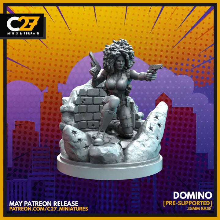 Lady Luck | Heroes | Sci-Fi Miniature | C27 Studio