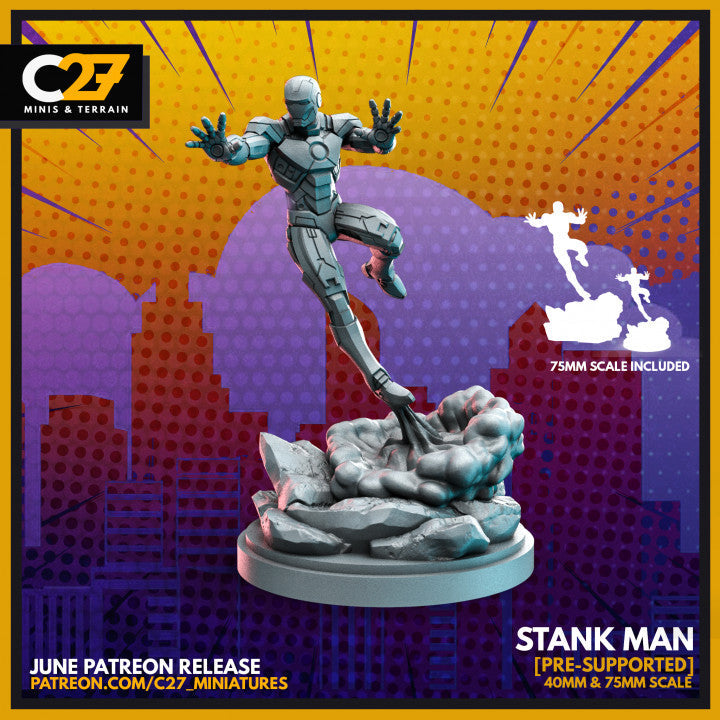Illuminati Team | Super Hero Sci-Fi Miniature | C27 Studio