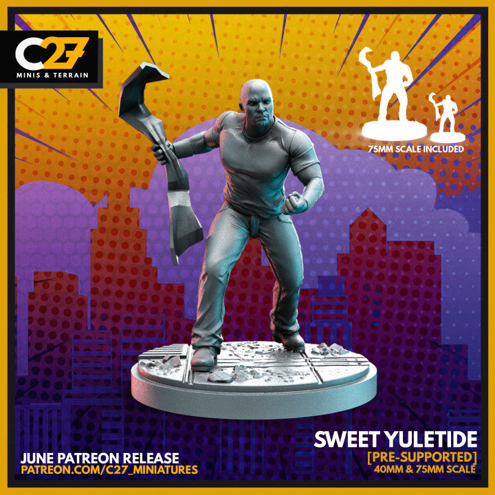 Defenders Team | Super Hero Sci-Fi Miniature | C27 Studio