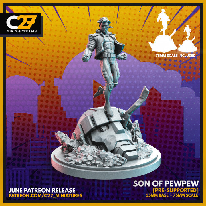 X-Men Team Part 2 | Super Hero Sci-Fi Miniature | C27 Studio