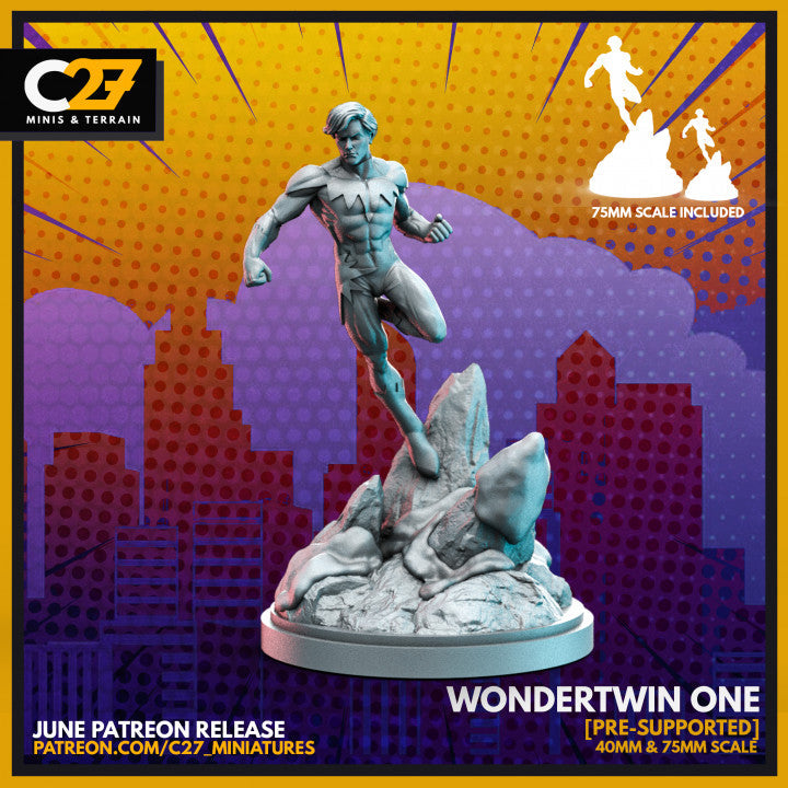 Alpha Flight Team | Super Hero Sci-Fi Miniature | C27 Studio