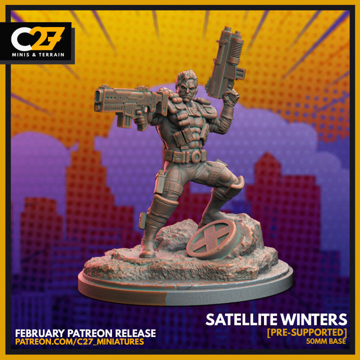 X-Factor Team | Super Hero Sci-Fi Miniature | C27 Studio