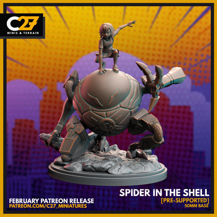 The Spider-verse | Super Hero Sci-Fi Miniature | C27 Studio