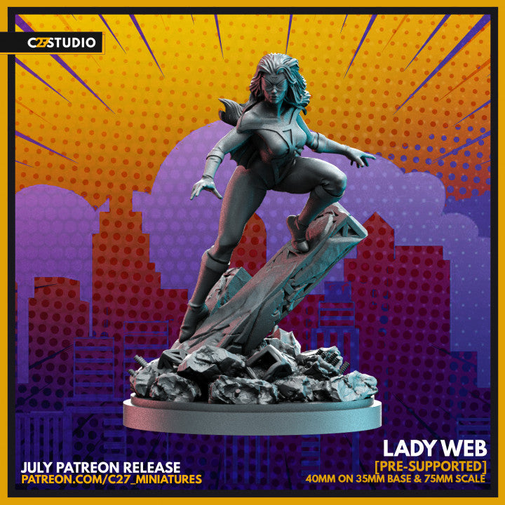 The Spider-verse | Super Hero Sci-Fi Miniature | C27 Studio