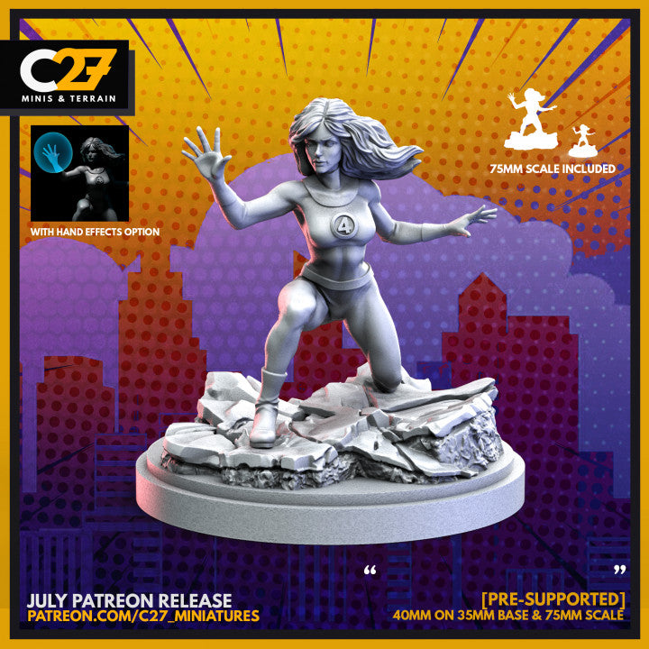Fantastic Team | Super Hero Sci-Fi Miniature | C27 Studio