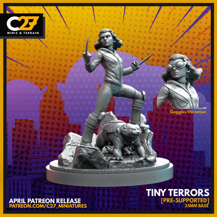 The Wolverines | Super Hero Sci-Fi Miniature | C27 Studio