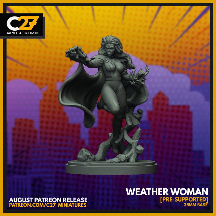 X-Men Team Part 2 | Super Hero Sci-Fi Miniature | C27 Studio
