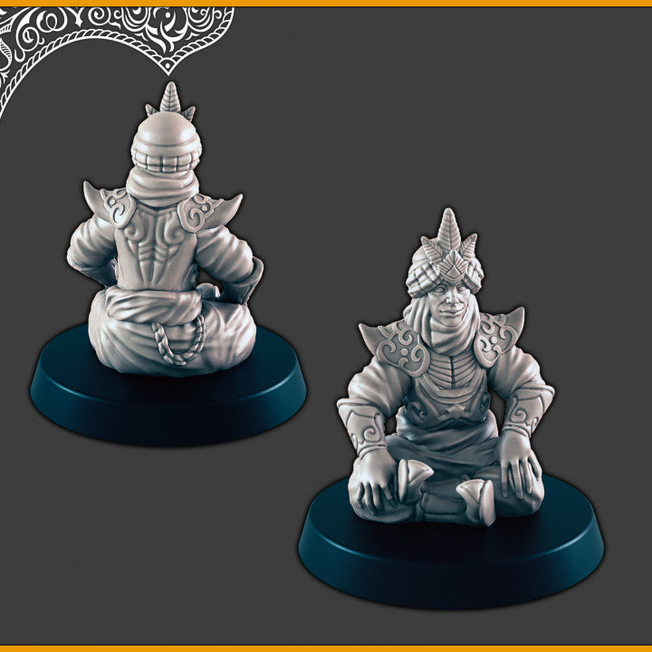 Desert Noble – Seated Prince