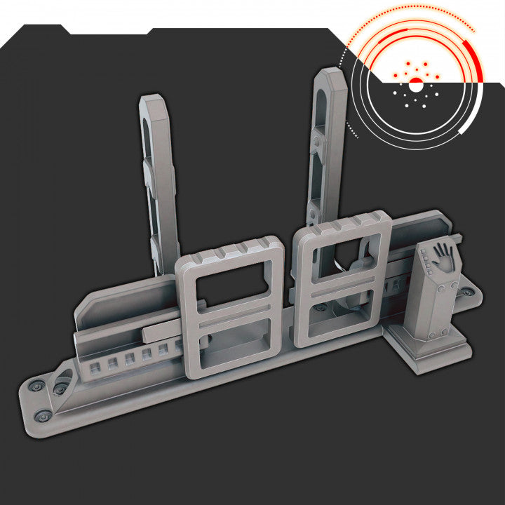 Sci-fi Scenery - Turnstyle Checkpoint