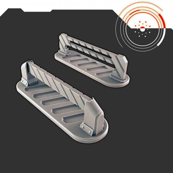 Sci-fi Scenery - Roadblocks