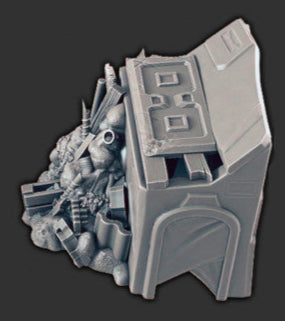 Sci-fi Scenery - Makeshift Hovel 4