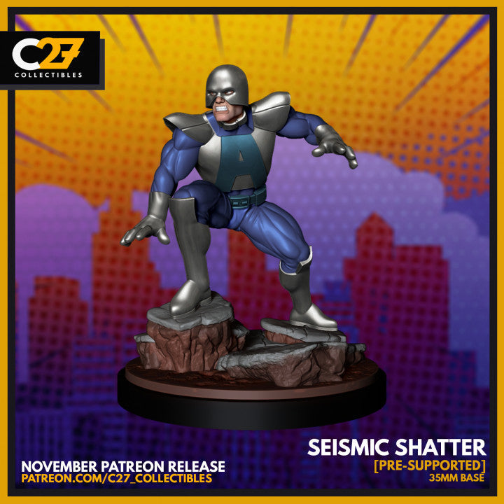 Brotherhood Team | Super Hero Sci-Fi Miniature | C27 Studio