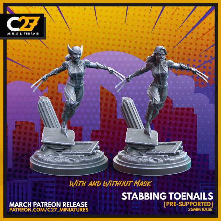 The Wolverines | Super Hero Sci-Fi Miniature | C27 Studio