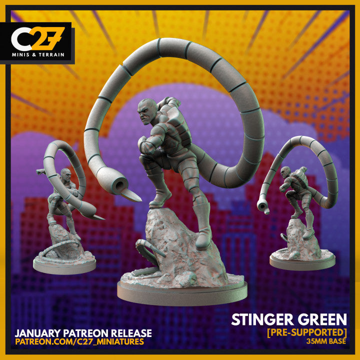 Spider Rogues Gallery | Super Hero Sci-Fi Miniature | C27 Studio