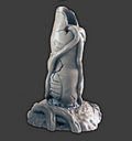 Jungle Temple Ruins - Broken Statue Head 2