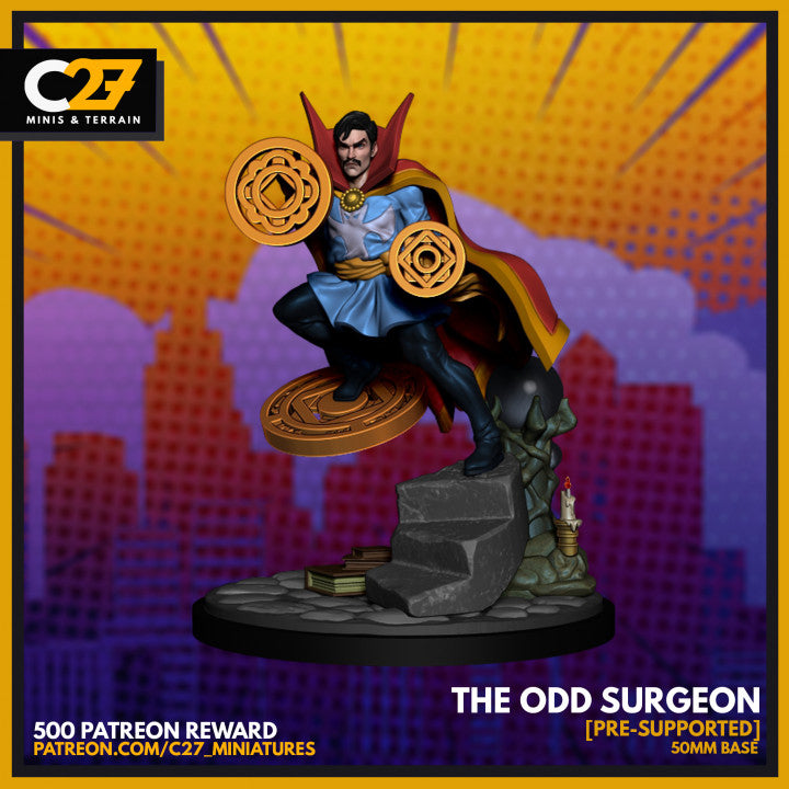 Avengers Team | Super Hero Sci-Fi Miniature | C27 Studio