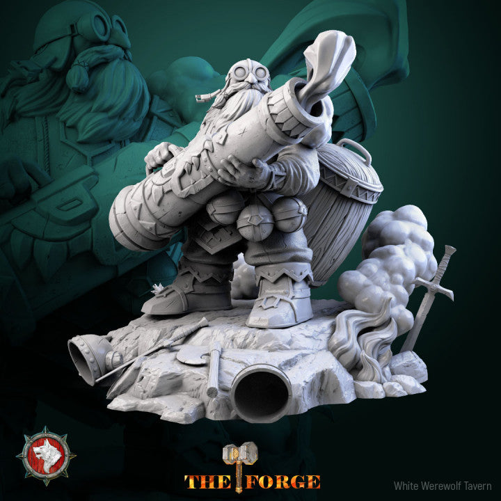 Dungeons and Dragons Models - The Forge - Set by White Werewolf Tavern