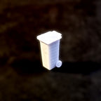 OO Gauge (1:76) Wheelie Bins (4)